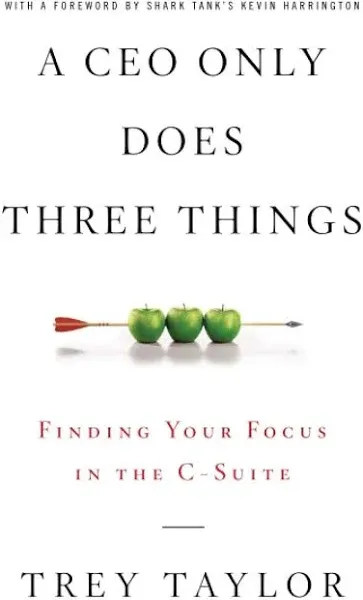 A CEO Only Does Three Things