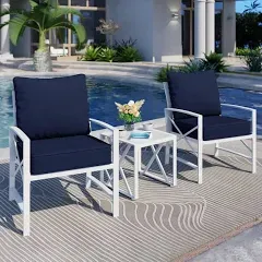 Shintenchi 3 Piece Outdoor Furniture Sectional Set