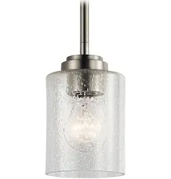 Kichler Lighting 44032NI Winslow Mini Pendant Brushed Nickel