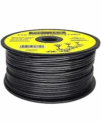 FIRMERST 14/2 Low Voltage Landscape Wire Outdoor Lighting 200 Feet, Black 