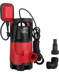 Winado Submersible Water Pump w/Auto Float Switch, 1/2HP 2100GPH Sump Pump, Clean Dirty Water Powerful Pump, 16 ft. Cord for Pool, Pond,Garden, Flooded Cellar, Aquarium & Irrigation (Green)