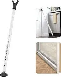 Sliding Door Security Bar &amp; Door/Window Lock Security Door 1 Pack Stop Home