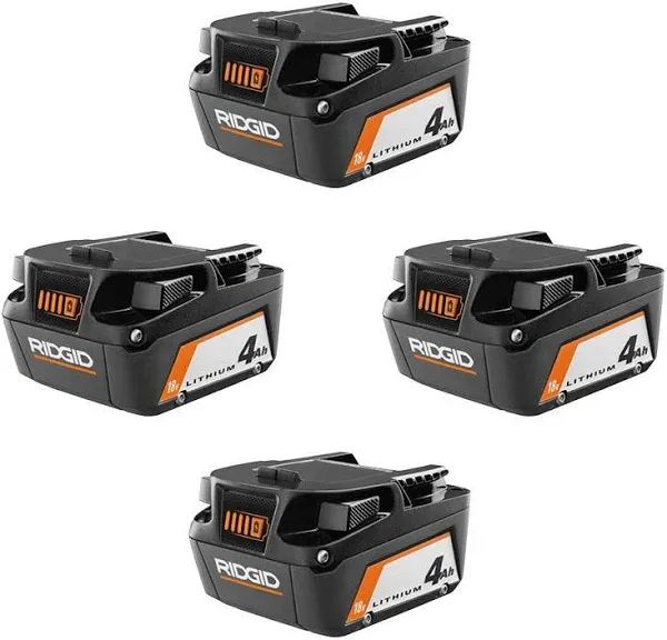 RIDGID TOOLS 18V 4.0AH BATTERY R840087 (R7B010065)