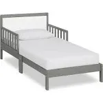 Brookside Toddler Bed In Steel Grey, Greenguard Gold Certified, JPMA Certifie...