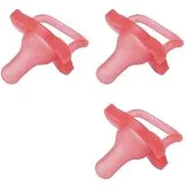 Dr. Brown's HappyPaci Silicone 3 Pack Pink / 0-6