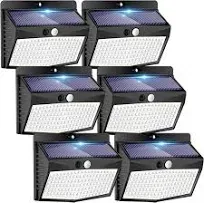 Peasur 6 Packs Solar Outdoor Lights