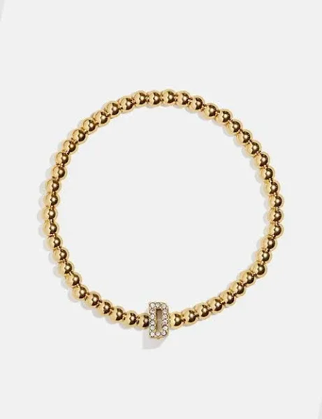 BaubleBar Pisa Pavé Initial Bracelet