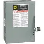 Square D D221N General Duty Safety Switch