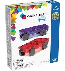 Magna Tiles Cars 2-Piece Expansion Set