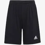 Adidas Entrada 22 Youth Shorts - Black YM