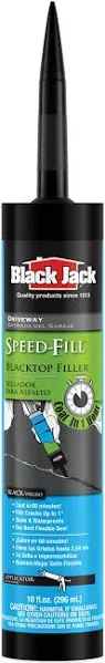 Gardner-Gibson Black Jack Speed-Seal Blacktop Filler Dark Black 10.1 Oz