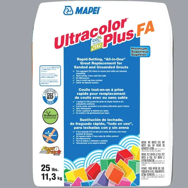 Mapei Ultracolor Plus FA Armor All-in-One Grout