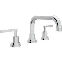 Rohl Lambardia U-spout Widespread Bathroom Faucet