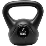 ProsourceFit Vinyl Kettlebell - 10lb - Black