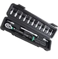 KOEORWS 1/4 inch Drive Click Torque Wrench Set