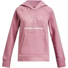 Girls' Under Armour Rival Fleece Big Logo Hoodie