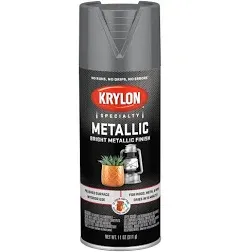 Krylon 1403 Metallic Spray Paint Dull Aluminum Metallic 11 Ounce