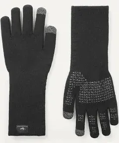 SealSkinz Waterproof All Weather Ultra Grip Knitted Gauntlet Gloves