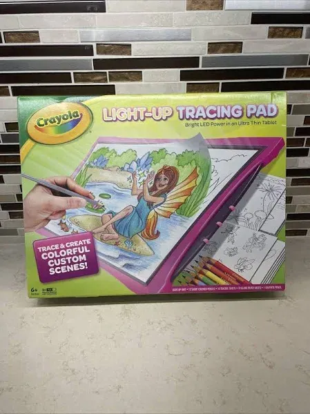 Crayola Light Up Tracing Pad Pink