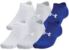 Under Armor UA Essential 6 Pairs No Show M Women’s Socks Black