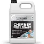 Chimney Brick Sealer, Clear Water-Based Siloxane Sealer - Breathable Waterpro...