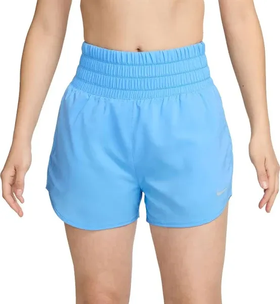 NWT - Nike One Dri-FIT Ultra High-Waisted 3&#034; Brief-Lined Shorts - Size M