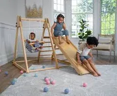 Avenlur Juniper - Real Wood Folding Playset - Indoor/Outdoor