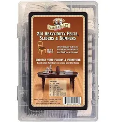 214-Pc. Set of Felts, Sliders & Bumpers