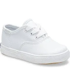 Keds Champion Lace Toe Cap Toddler White