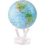 MOVA Relief Map Blue Globe 6"