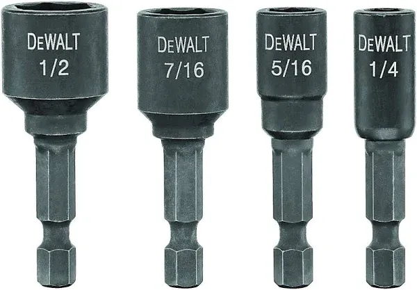 DeWalt DW2235IR 5-Piece Magnetic Impact Ready Nut Driver Set