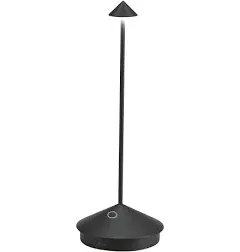 Zafferano Pina Pro Table Lamp - Black