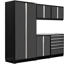 NewAge Products Pro Series 6 Piece Garage Cabinet Set