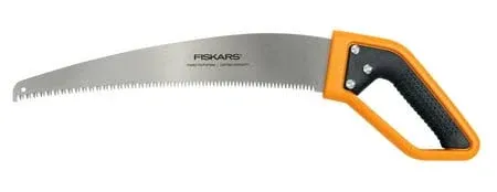 Fiskars Power Tooth Softgrip D-Handle Saw,15"