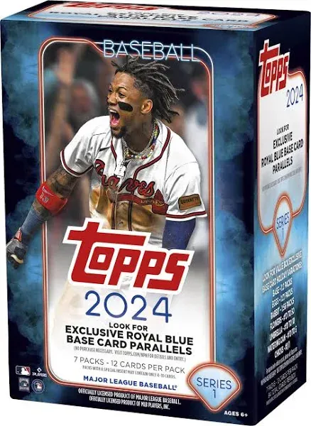 2024 Topps Series 1 Baseball Cards Blaster Box Pack