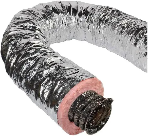 Ll Building Products F6IFD10X300 10inx25ft Insulated Air Duct