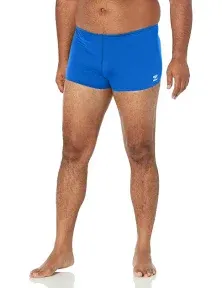 Speedo Men's Solid Endurance+ Square Leg Swimsuit