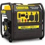  4250-Watt RV Ready Portable Open Frame Inverter Generator with 4250-Watt + Gas