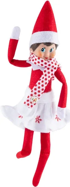 The Elf on the Shelf Claus Couture Snowflake Skirt and Scarf Set