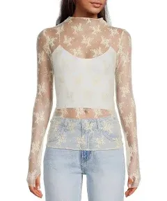 Free People Lady Lux Layering Top - Evening Creme