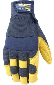 Wells Lamont Men's HydraHyde Leather Work Gloves