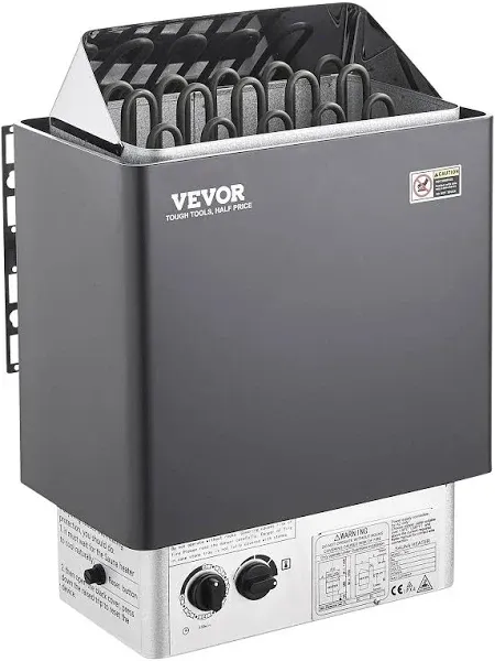 VEVOR 6KW Sauna Heater Stove Wet &amp; Dry w/ Internal Controller Digital 220V