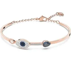 SWAROVSKI Symbolic Evil Eye Crystal Jewelry Collection, Featuring Necklaces, Earrings, and Bracelets