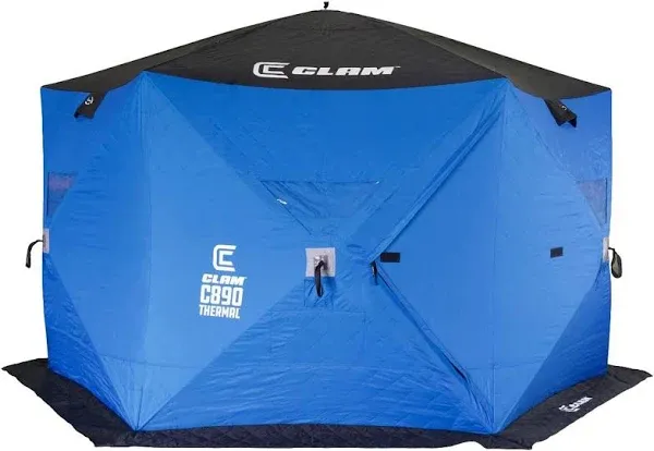 Clam C-890 Thermal Hub Ice Fishing Shelter Tent