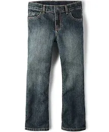 The Children's Place Boys Bootcut Denim Jean, Sizes 4-16 Slim