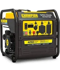 Champion 4250-Watt RV Ready Open Frame Inverter Generator 200954