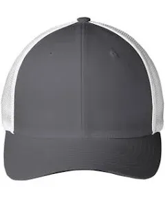 C812 Port Authority Unisex Adult Cap Flexfit Mesh Back L/XL Grey