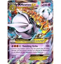 Pokémon TCG Mega Mewtwo EX Breakthrough 63/162 Holo