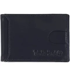 Timberland Men's Slim Leather Front Pocket Credit Card Holder Wallet