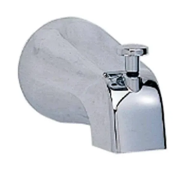 Slip Fit Tub Spout with Pull-Up Diverter Compatible with American Standard 